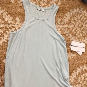 DKNY Baby Blue Sports Top NWT